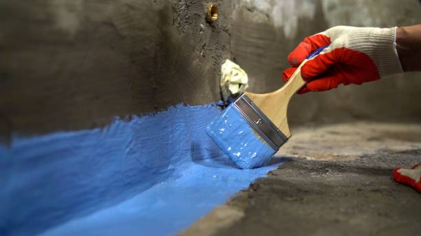 Commercial Interior Drainage System project at a Camden, TN business property by SJ Waterproofing Pros